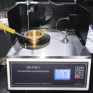 [Hot Item] ASTM D92 Cleveland Open Cup Flash Point Apparatus for Petroleum Testing