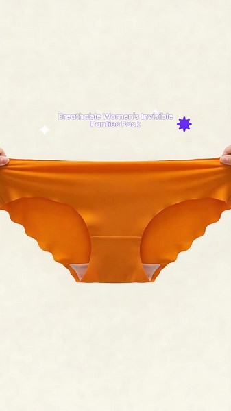 Women's Ice Silk Invisible Breathable Panties, Low Waist Triangle Underwear Set, Comfortable Thin Seamless Design, Pack of 5 #mensunderwear #tummycontrolswimsuit #womensundergarments #highwaistpantsforwomen #shecurveshapewear #swimsuitshapewear #skimsfoldoverpants #pregnancyunderwear #reusableunderwear #swimtrunksforwomen