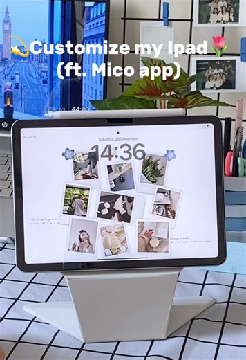 🎧New lockscreen and widgets for my IPAD as 2025 is coming soon 💫🌷 #ipadM2 #ipadair6 #ipadtips #mico #ipados18 #apple