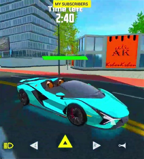 My Subscribers Vs Non Subscribers x Lamborghini Sian? #carsimulator2 #funnyvideo #trollface #troll