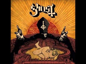 Monstrance Clock - Ghost