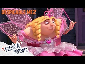 Gru the Magical Fairy! 🧚 | Despicable Me 2 | Movie Moments | Mega Moments