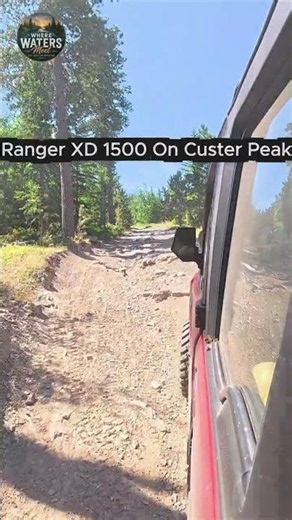 Ranger XD 1500 Stalls Near the Top of Custer Peak #blackhills #utv