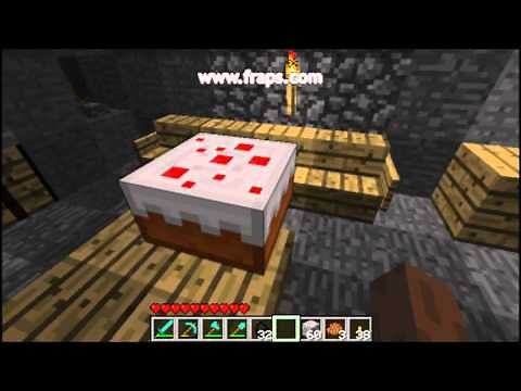 Minecraft - como fazer bolo