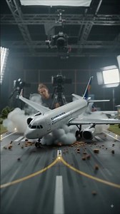 Miniature Airport Plane Crash 🚨✈️ | Behind the Scenes of an Epic Miniature Film