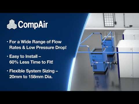 CompAir EPL (Easy Pipe Line) quick fitting piping system