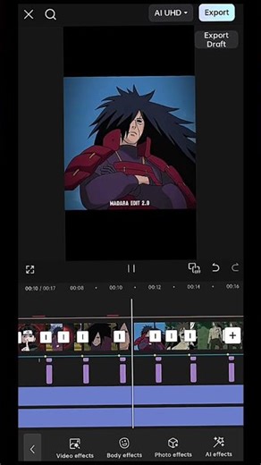 try this new Capcut template 🔥| madara edit with aura 🗿🔥