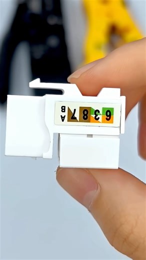 How do Connect Cat6 installing 6 module Fast