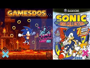 Sonic Mega Collection (Sonic The Hedgehog) Gameplay GameCube HD 1080p