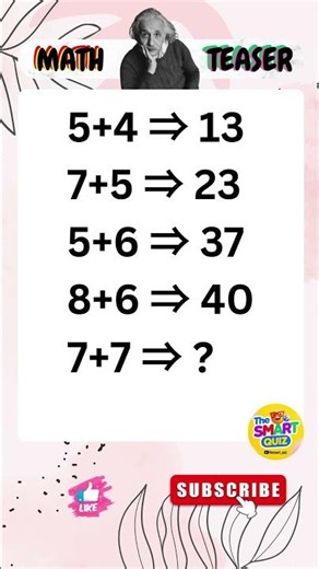 Math Teaser #math #puzzle #iqtest