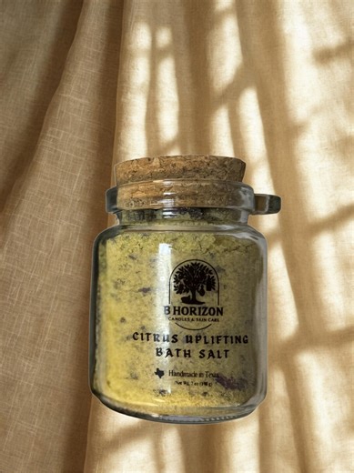 Citrus Uplifting Bath Salt | Handmade Relaxing Soak | Epsom & Himalayan Salt | Self-care Gift - Etsy