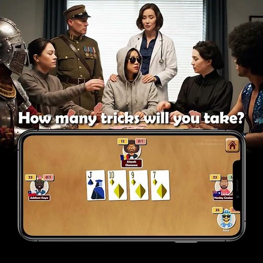 Oh Hell Online Therapy 11 #ohhell #cardgame #spades #tendown #cards #wizard