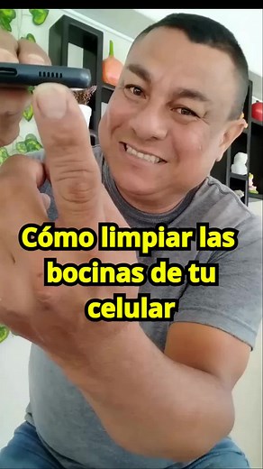 Cómo limpiar las bocinas de tu celular eficientemente