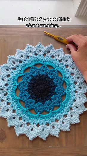 Crochet Mandala Design Tutorial for Beginners