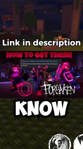 Roblox-Forsaken Mobile user will get a special Opera GX reward!