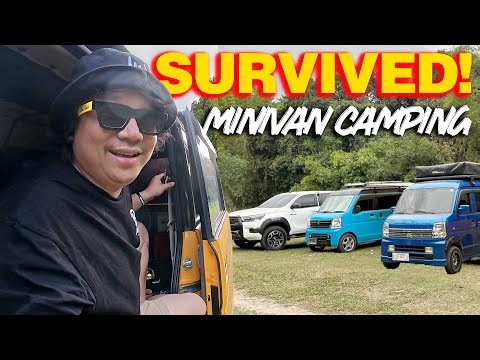 How I Survived My FIRST MINIVAN CAMPING Experience | MayorTV