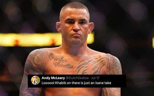 "3 of them are cheaters" - Fans react as Dustin Poirier reveals his MMA Mount Rushmore ahead of UFC 318 retirement