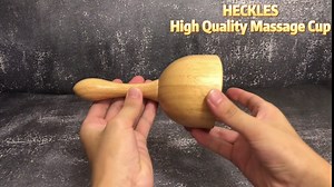 Wooden Handheld Massage Cup for Maderoterapia Kit | Wood Therapy Massage Tools