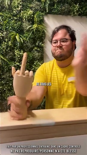 😔 When your job boils down to bending your fingers…