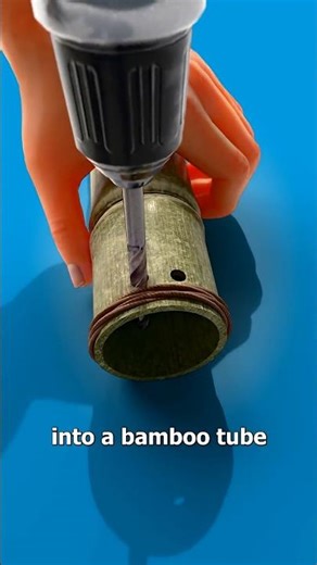 How to Build a Powerful Bamboo Rat Trap 🎋🐁 | Simple & Effective DIY Survival Skills ✨ #shorts