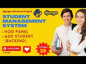 Add Student (Backend) | Save Student Data in Student Model | Python Django Tutorial in Hindi