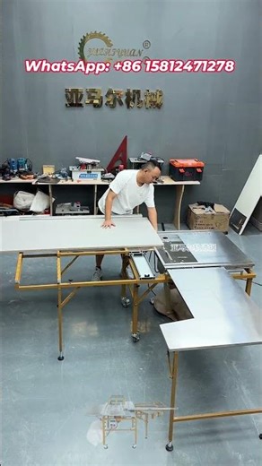 Multifunctional Sliding Table Saw – Perfect for Wood, MDF & Plywood