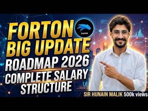 Forton Big Update 2026 | Forton Complete Roadmap 2026 + New Salary Income Plan Explained