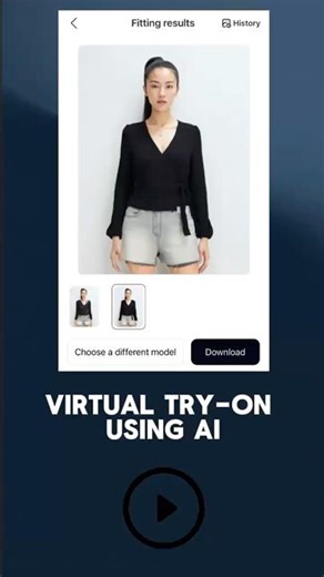 Virtual Try - On Using AI