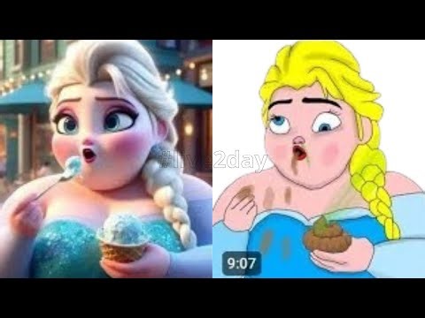 Elsa Frozen 2 Face Her Biggest Fear funny Drawing memes Try not To laugh #live2day #elsa