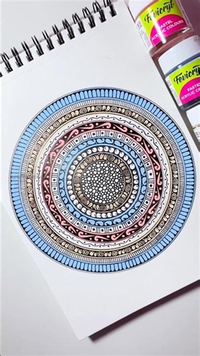 Unique Mandala Pattern For Beginners🌸🎀