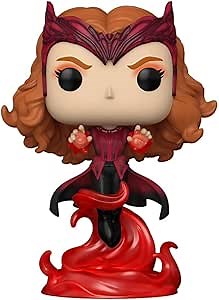 Funko In Stock: Pop! Marvel: Doctor Strange in the Multiverse of Madness - Scarlet Witch Floating (Special Edition Exclusive), Multicolor