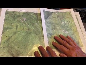 Free USGS maps for hunting/camping and why you need them