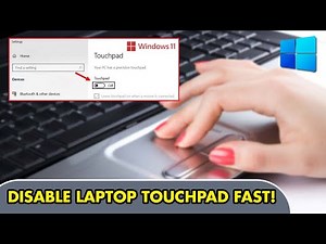 Disable any Laptop Touchpad in Windows 11 | Turn off touchpad | Laptop Touchpad enable or Disable