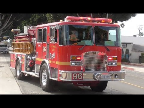 LACoFD Engine 96 (Reserve) Responding 10/13/2025