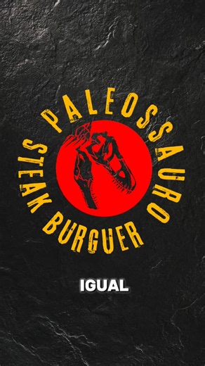 Paleossauro Steak Burguer 🦖🍔 on Instagram: "Hoje damos início a nova era da nossa hamburgueria. Nasce a PALEOSSAURO STEAK BURGUER. Mesmo conceito, mesmo ambiente, mesma delícia de hambúrguer e o melhor de Curitiba. Gostaríamos de compartilhar com nossos clientes e amigos a marca que vai representar esta casa que veio para se tornar a melhor do Paraná 🍔🦖 🦖PALEOSSAURO STEAK BÚRGUER🦕 Rua: Via Veneto 100, Lj 01 - Sta Felicidade / Curitiba PR 🍔🍟🍻Cardápio: https://jurassicsteak.mistercheff.co