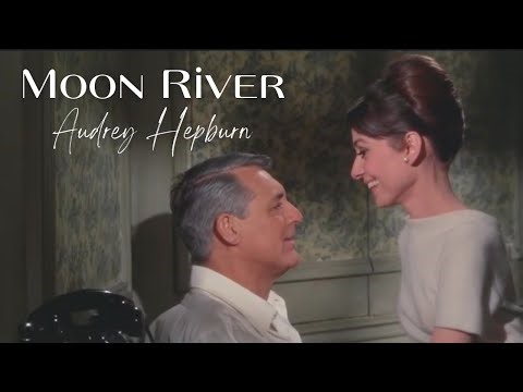 Moon River - Audrey Hepburn (tradução) 4K