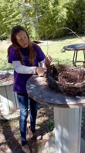24K views · 609 reactions | Beautiful day for working outside! Almost finished with this tree of life ☺️ #wreath #treeoflife #handmade #almostdone #facebookreel #facebookreelsviral | The Grapevine Lady | Facebook