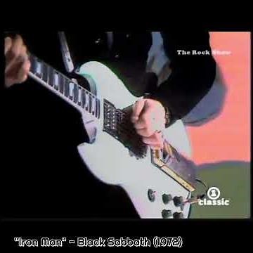 Black Sabbath - "Iron Man",#fun-music-videos,#70s-memorable-metal-rock-origin-songs