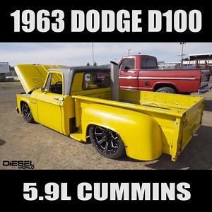 96K views · 1K reactions | 1963 Dodge D100 Cummins Conversion | Diesel World | Facebook