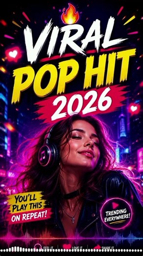 🔥 VIRAL POP HIT 2026 🎵 | Best English Pop Song | Catchy Music You'll Play on Repeat
