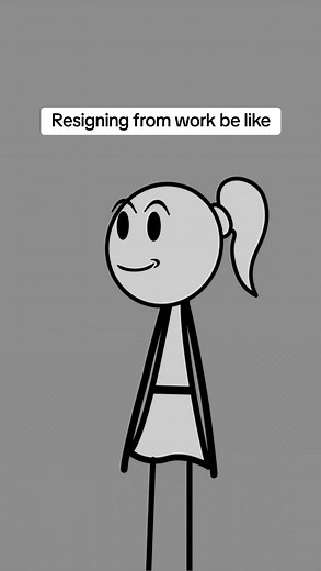 3.3M views · 90K reactions | Resigning form work be like 藍藍 #funnyvideo #viralreelsfb #fypシ゚viralシfypシ゚ #animationmeme #comedy #video #pageforyou #animation #funnyreelsvideo #viral | Darktales | Facebook