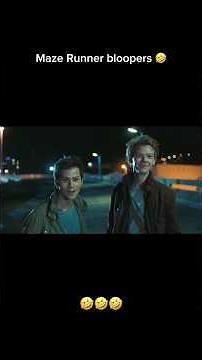 Maze Runner bloopers 🤣 #mazerunner #dylanobrien #viral #funny #viralvideo #bloopers #fypシ #fyp