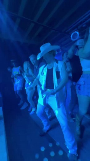 Fun Line Dancing Moments with Dad in Miami!