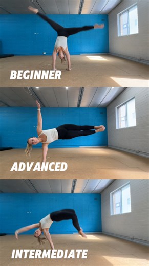 Beats 905 Performing Arts on Instagram: "LEVEL UP! ✨ Beginner 🌘 Intermediate 🌗 Advanced 🌖 #contemporary #acrodance #dancers #acro #acrobatics #challenge #inspiration #beats905 #tricks #floorwork #strength #power"