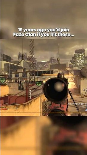 15 years ago, this would get you in FaZe... #shorts #mw2 #cod