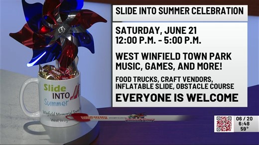 MORNING MUG CLUB || West Winfield is hosting its Slide into Summer Celebration today, June 21. | WKTV NEWSChannel 2