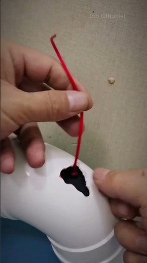 Repair your PVC pipe in minutes with this plumber's trick