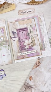 In the meantime I started new mini album with @stamperia Lavender collection but I have run out if paper so this gave to wait 😁 so I’m going back to my coffee album 🤪 …. I intend to finish both! Just saying 🤣 … #minialbumfolio #minialbum #handmadealbum #papercrafts #stamperia | Emilia Sieradzan Creative Studio