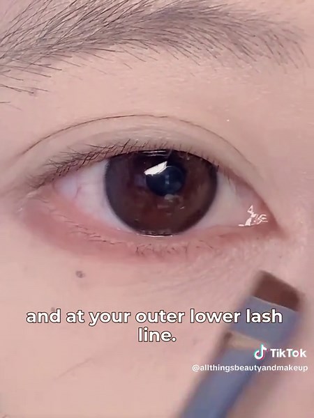 Puppy eye-look thats perfect for beginners ☝🏻💓 Follow for more! #makeuptutorial #makeuptips #fypmalaysia #fyppppppppppppppppppppppppp