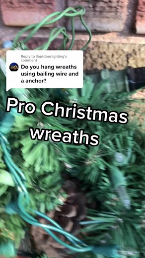 Hanging Wreaths on Brick Made Easy for Christmas 2022